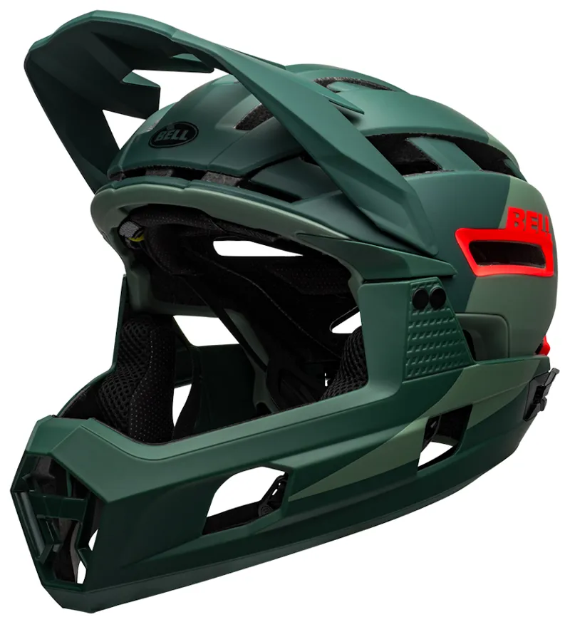 Bell Super Air R MIPS MTB Full Face Helmet Green